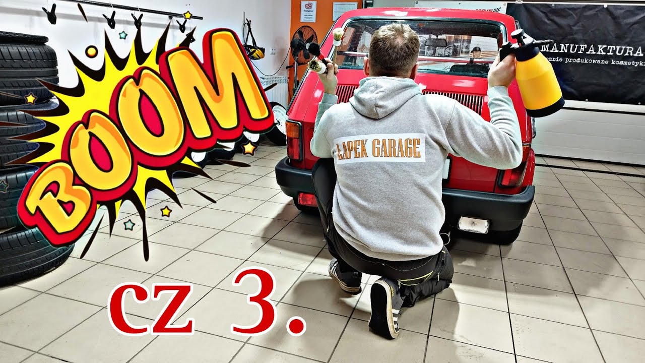 126p na garażu. Prace kosmetyczne cz 3. #garage_hobbystycznie