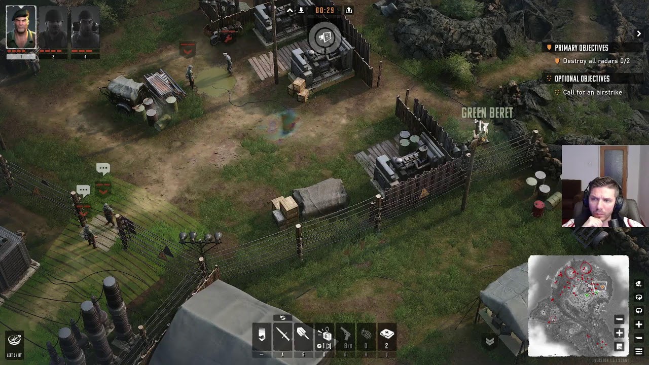 Commandos Origins: Live streaming Part 7, Christmas short stream