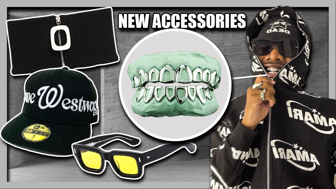 Fashion Accessories for Men + GOLD GRILLZ | NEW PICKUPS Spring Summer 2022 (Men's Jewelry)