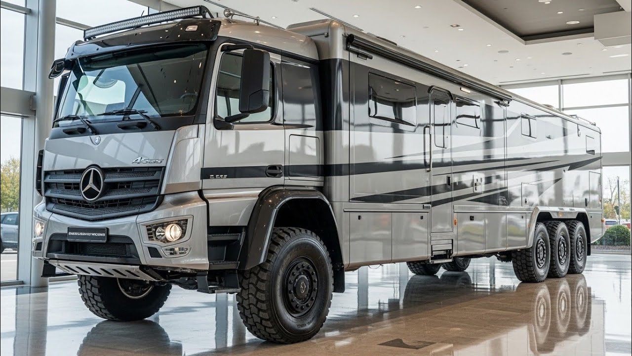 This 2026 Mercedes 8x8 Motorhome is a Moving Palace 😱 || Full Review