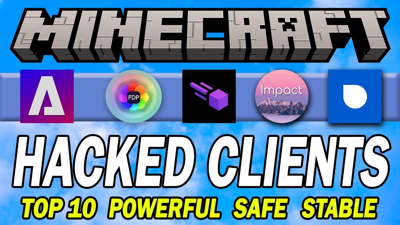 Топ-10 бесплатных взломанных клиентов для Minecraft, которые ДО СИХ ПОР работают (2026)