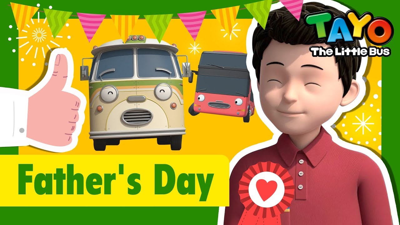 Fathers Day Story l Happy Father's Day 2019 l Tayo the Little Bus