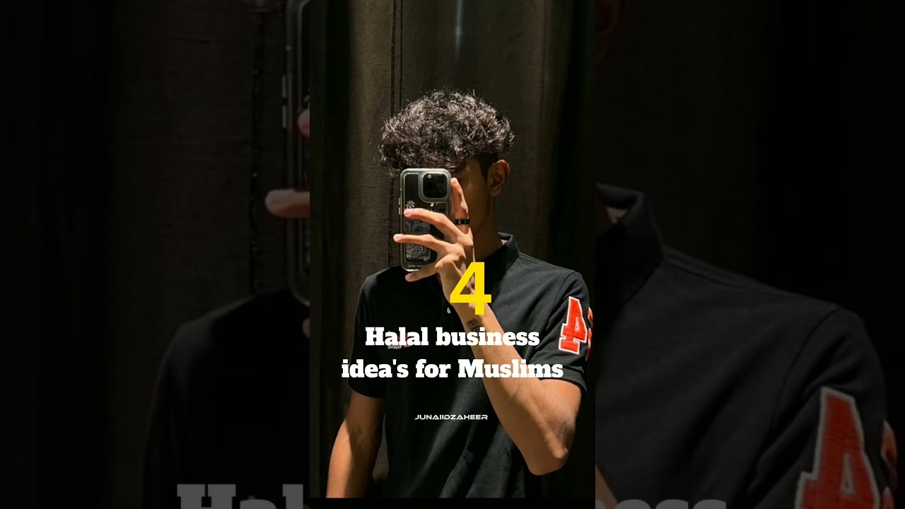 4 Halal business ideas for Muslims ✨ #trendingshorts #mainpage