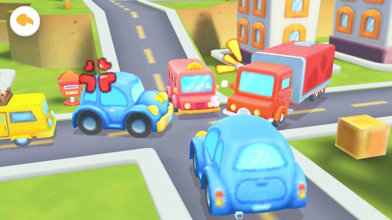 Busy City Streets: Can Officer Kiki Fix the Traffic Jam?