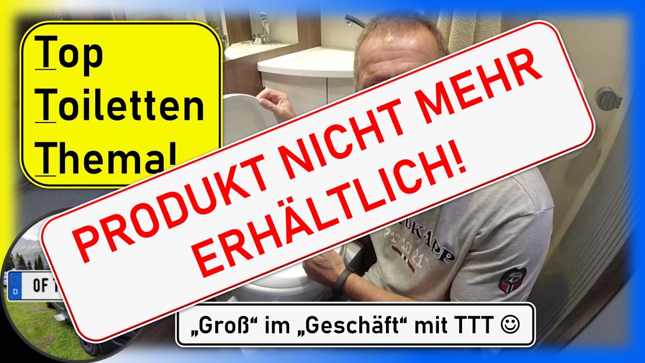 Das war einfach! Umbau von Thetford Kassettentoilette C220 🚽 auf ToniToi Trenntoilette!