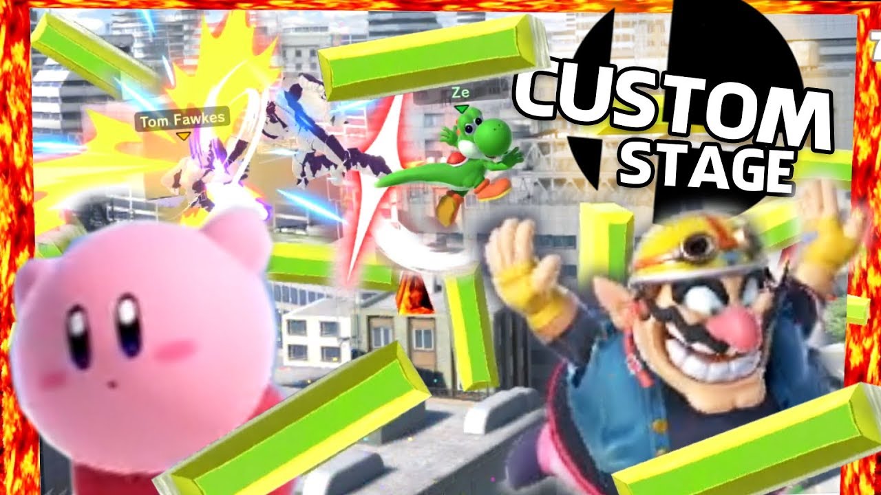 WE'RE FALLING FOREVER | Super Smash Bros. Ultimate Custom Stages w/ The Derp Crew