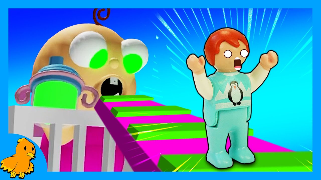 Playmobil Film Deutsch: EMMA MUSS VOR DEM RIESEN BABY ENTKOMMEN (Roblox)