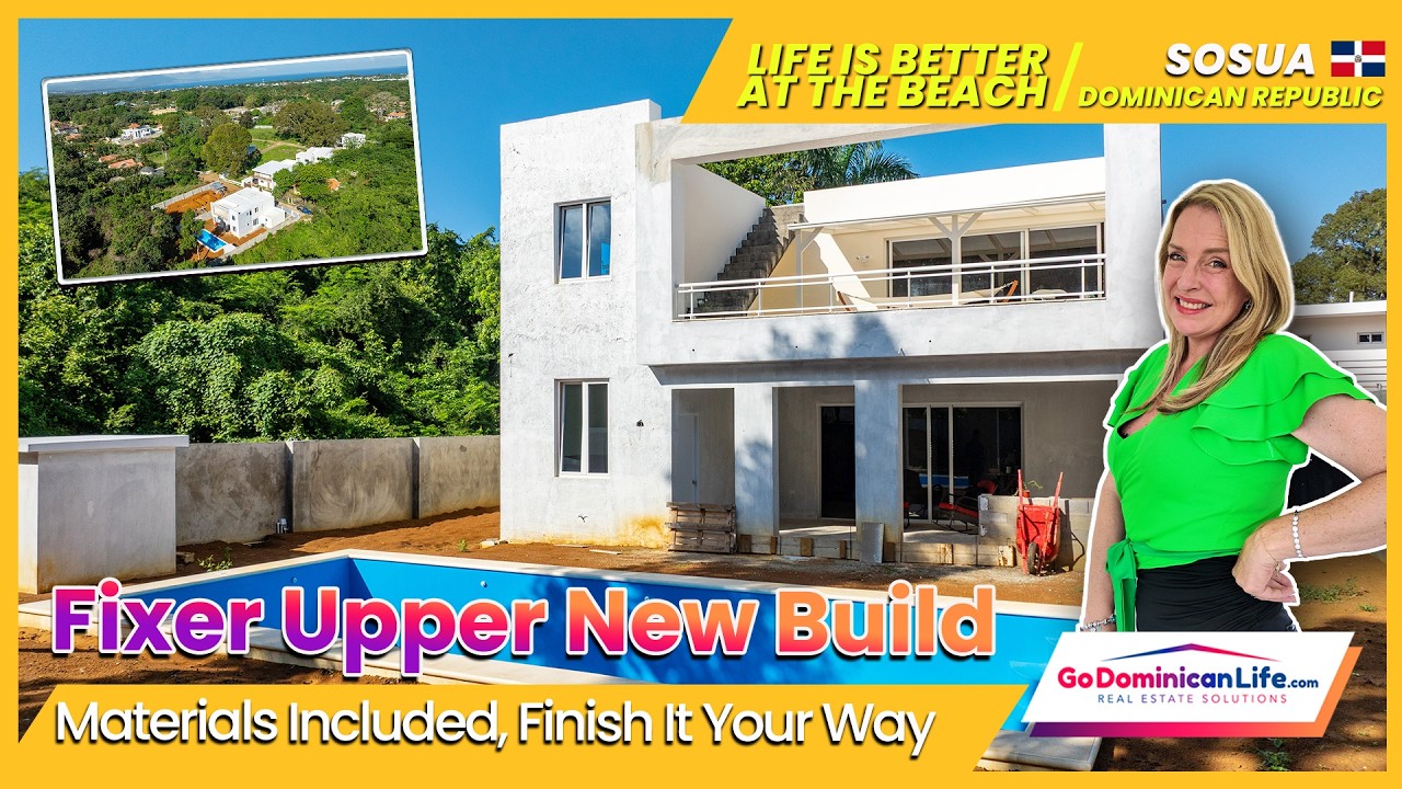 UNFINISHED 2-STORY HOME – Special Price, Pool Built, Ready To Finish | Real Estate Solutions