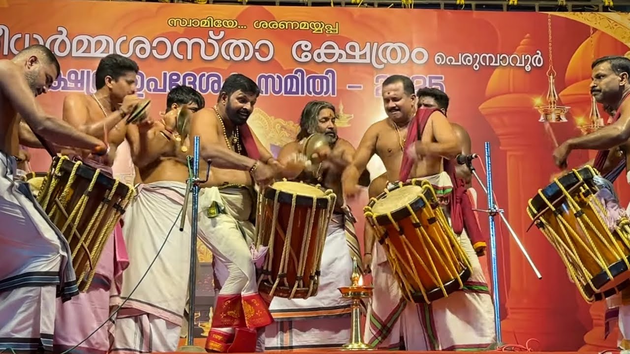 Double Thayambaka - ഇരട്ടത്തായമ്പക  Athaloor Sivan & Sukapuram Dileep🔥