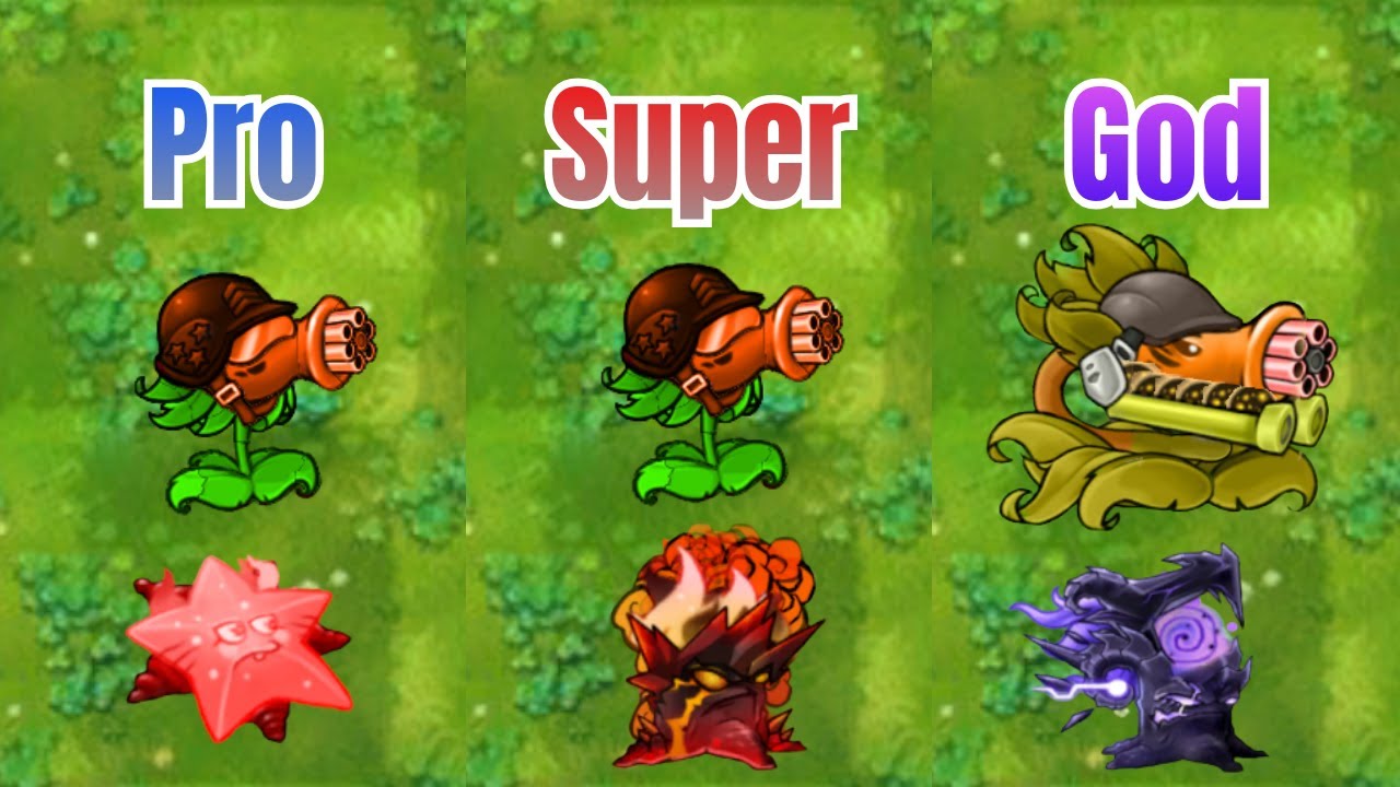 PvZ Fusion 3.3 - Team Flame Pea + Torchwood vs Armed Giant - Who Will Win?