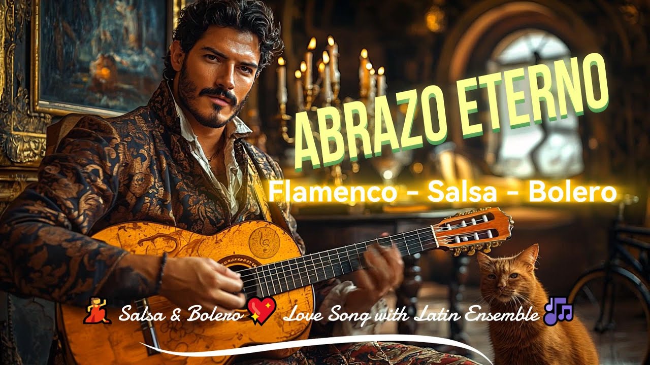 🎸 Romantic Flamenco Guitar (2025) 💃 Salsa & Bolero 💖 Love Song with Latin Ensemble 🎶