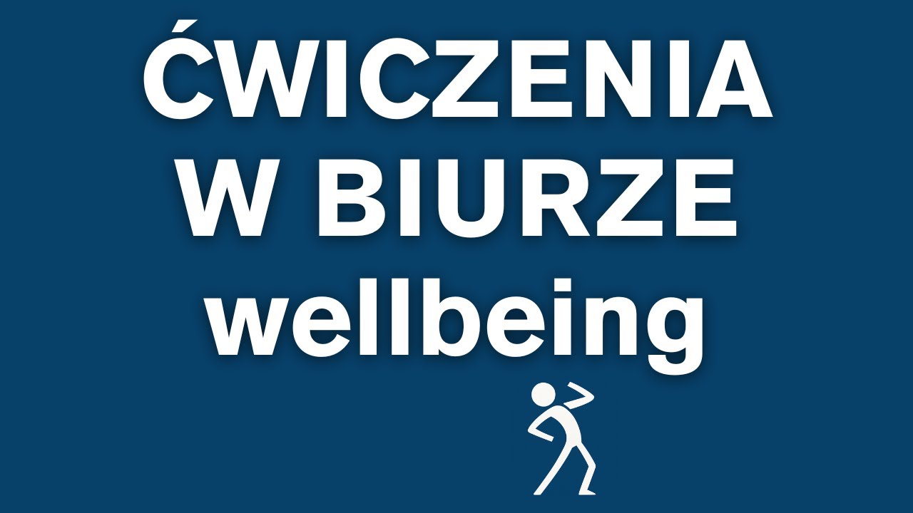Ćwiczenia w biurze | Ból pleców, szyi ramion, dłoni podczas pracy przy komputerze | 🇵🇱 🇪🇺