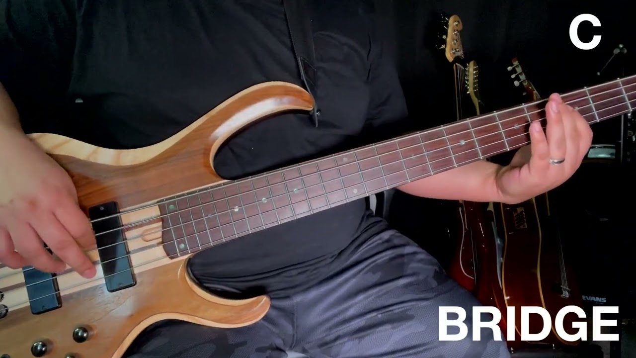 Proclamo el Nombre de Jes&uacute;s / Declaro a Cristo - Tutorial De Bajo Principiante  - Tono C