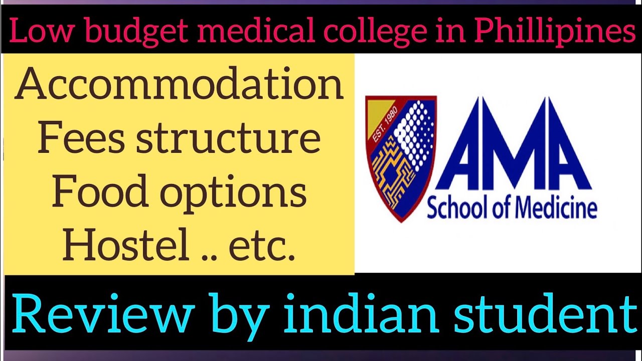 AMA SCHOOL OF MEDICINE, MAKATI, PHILIPPINES 🇵🇭/ review by indian student #mbbsinphilippines