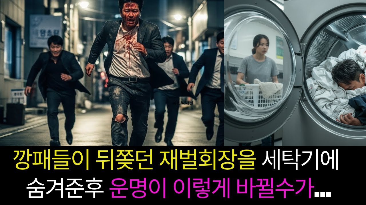 깡패들이 뒤쫒던 재벌회장을 세탁기에 숨겨준후 운명이 이렇게 바뀔수가ㅣ노후사연ㅣ시니어사연ㅣ사연채널ㅣ오디오북