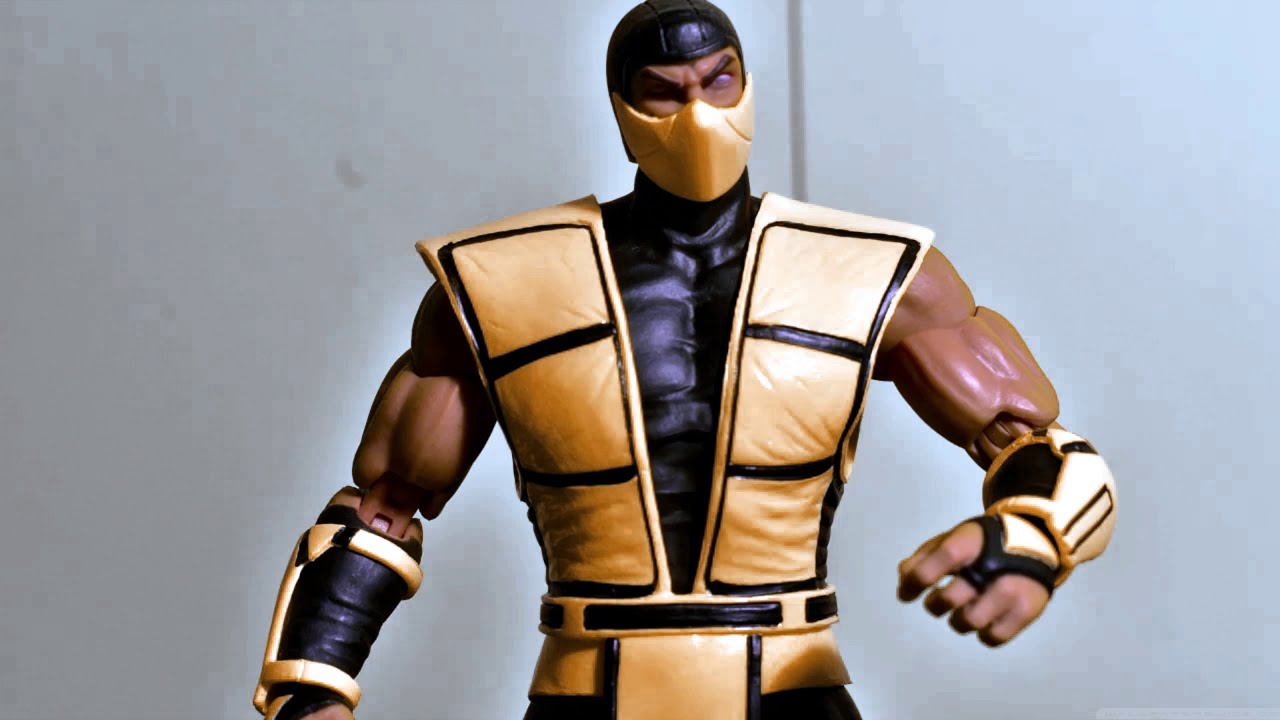 MORTAL KOMBAT - Scorpion vs Predator PART 1- Stop Motion Fight