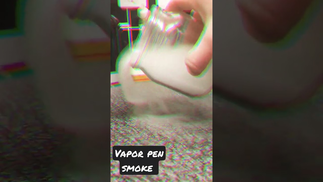vapor pen smoke!!🤯 #science #vape