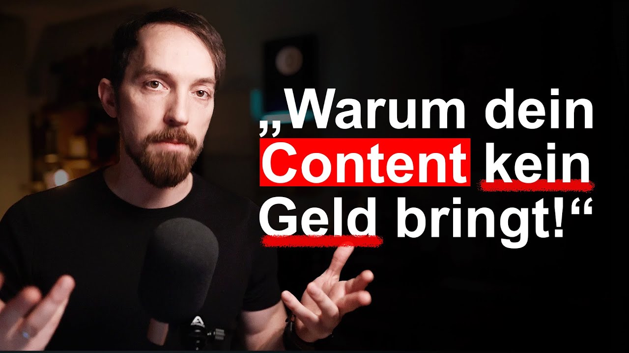 Warum dein Content kein Geld bringt und nicht lukrativ ist. | Walter Epp