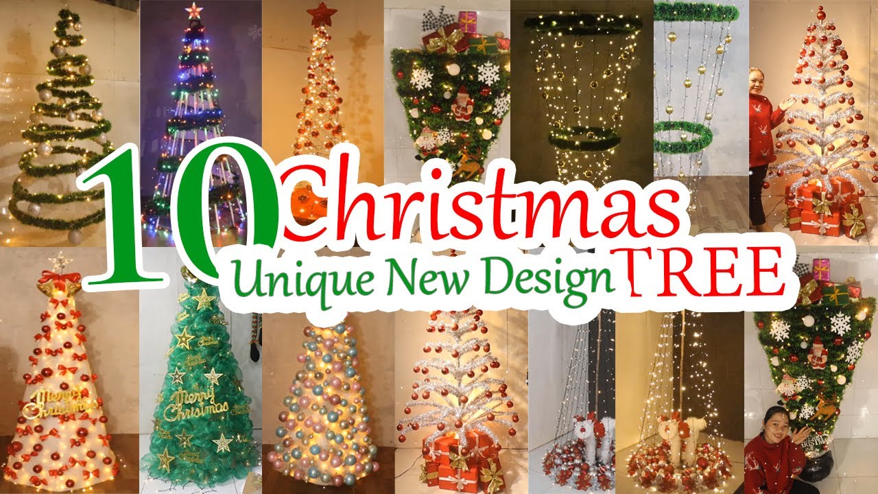 10 Unique New Design DIY Christmas Tree Decoration Ideas 2024