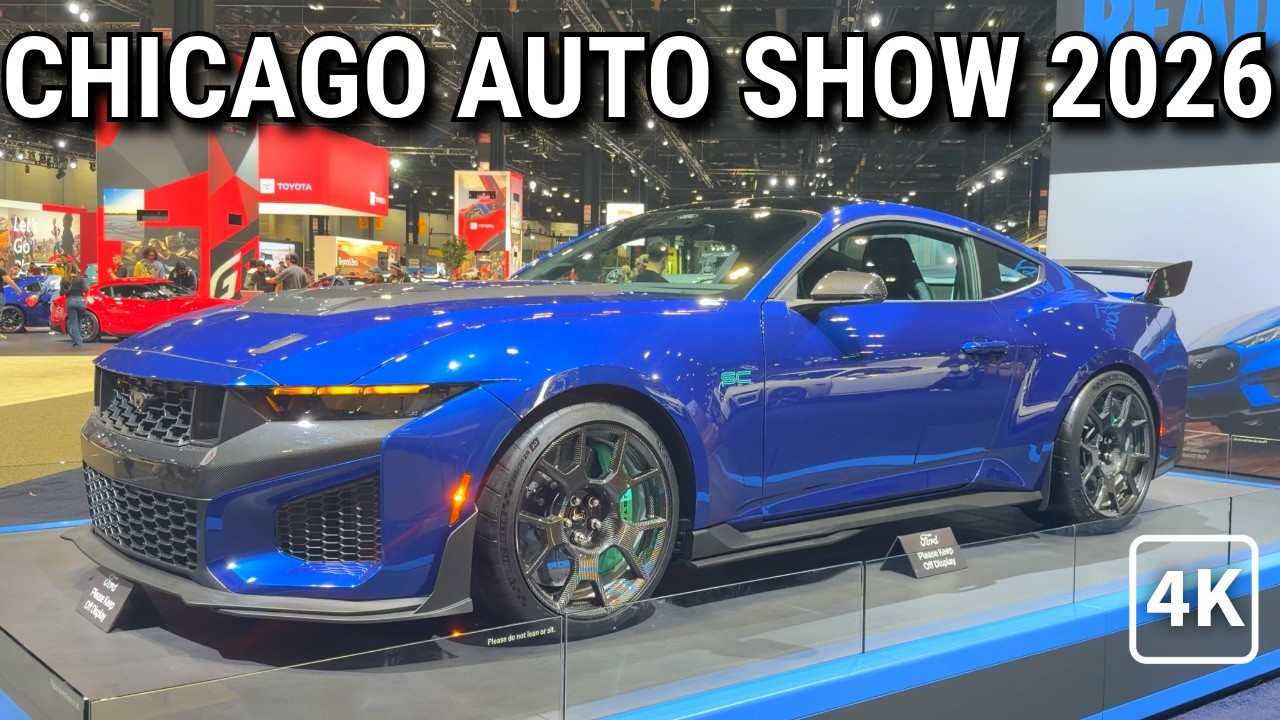 CHICAGO AUTO SHOW 2026 | People Watching Walk-through