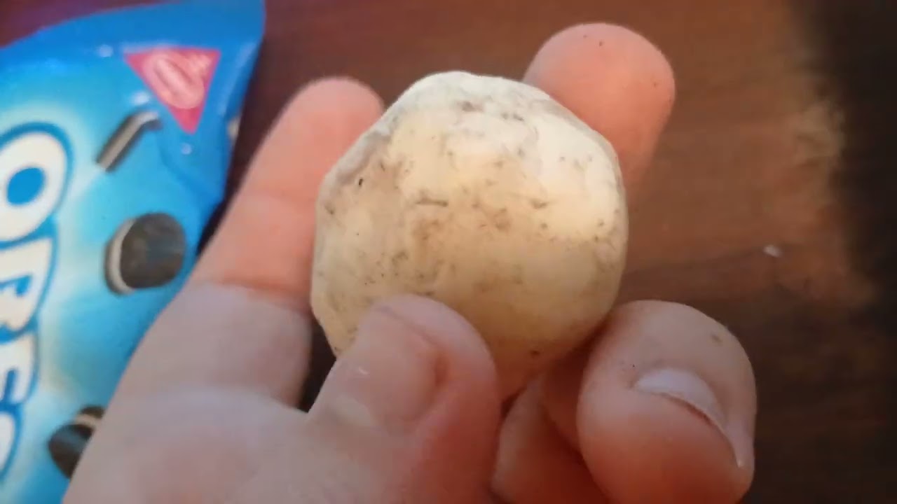 The start of the icing ball and the bowl of cookie challenge
