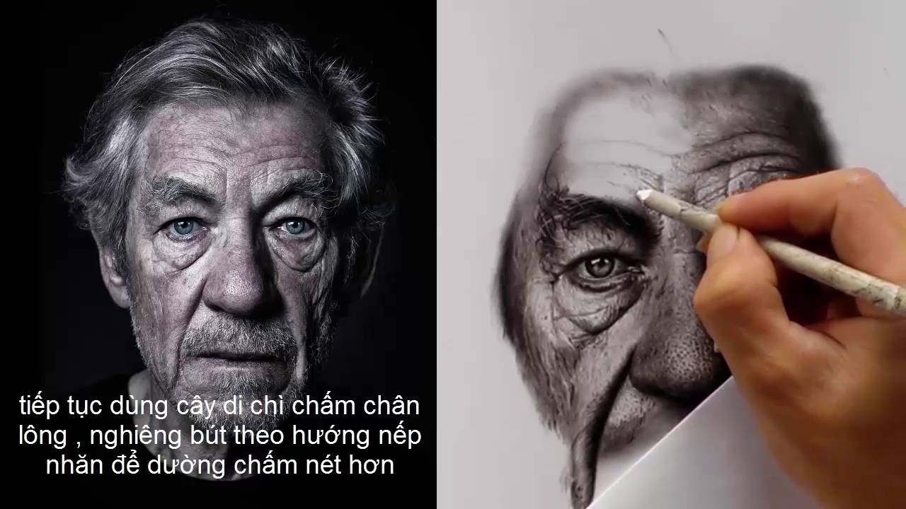 Hướng Dẫn Vẽ Chân Dung Truyền Thần Tả Thật ( phần 2 ) DP Truong