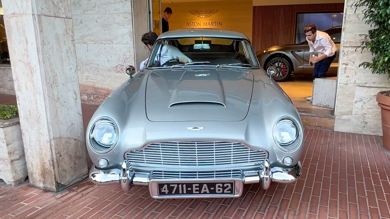 Supercars Monaco 2022 - $6.385 Million 1965 Aston Martin DB5 