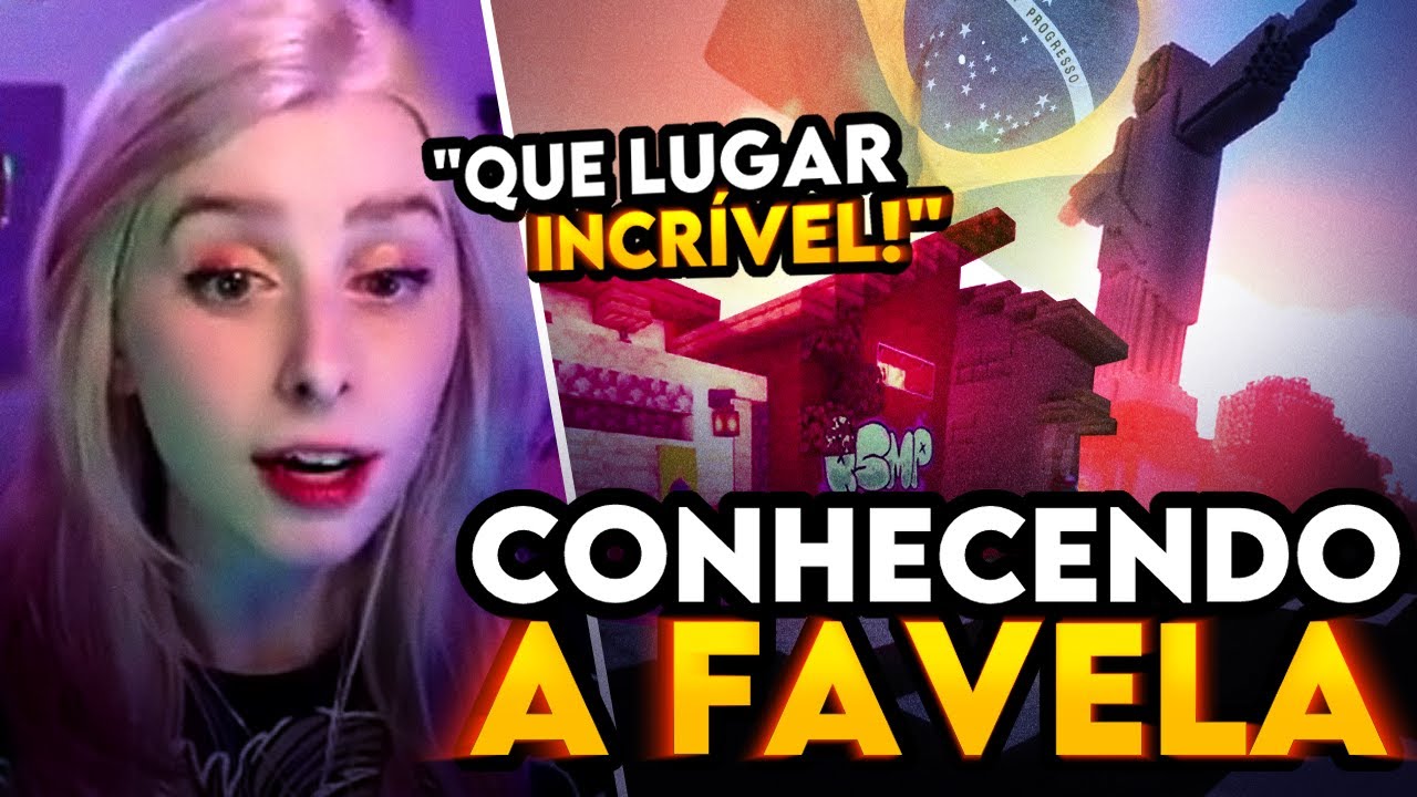 BAGI CONHECENDO A FAVELA PELA PRIMEIRA VEZ COM CELLBIT - QSMP