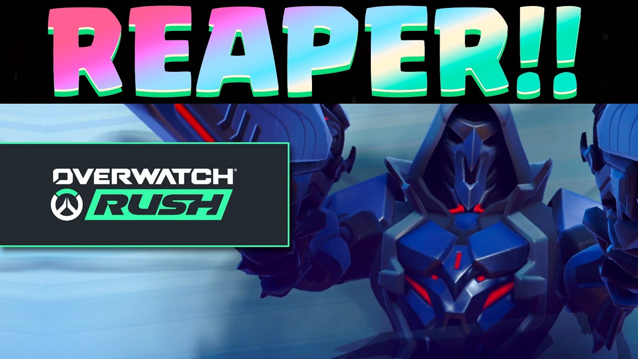 OVERWATCH RUSH - Reaper Guide - BEST Ultimate in GAME!!!