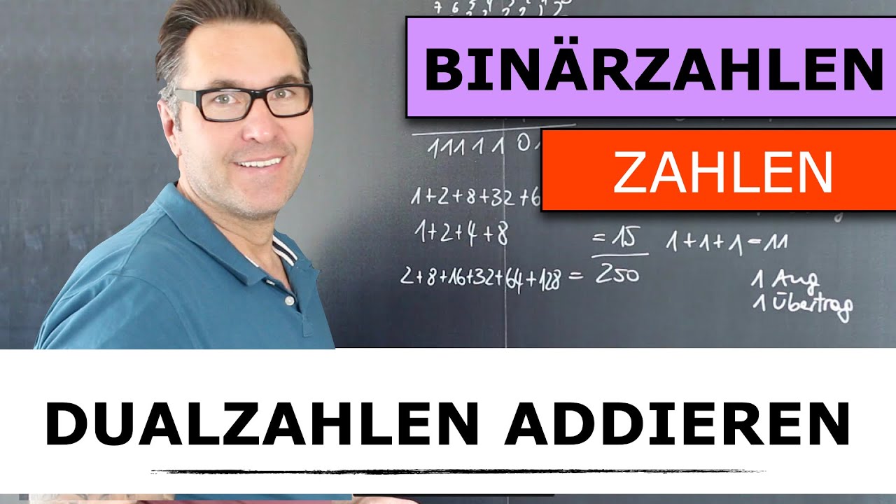 Dualzahlen addieren und subtrahieren | Addition und Subtraktion von Binärzahlen | Rechnen Dualsystem