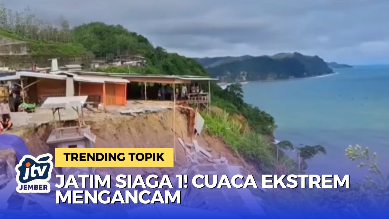 Peringatan Dini BMKG: 10 Hari Kedepan Jawa Timur Terancam Bencana