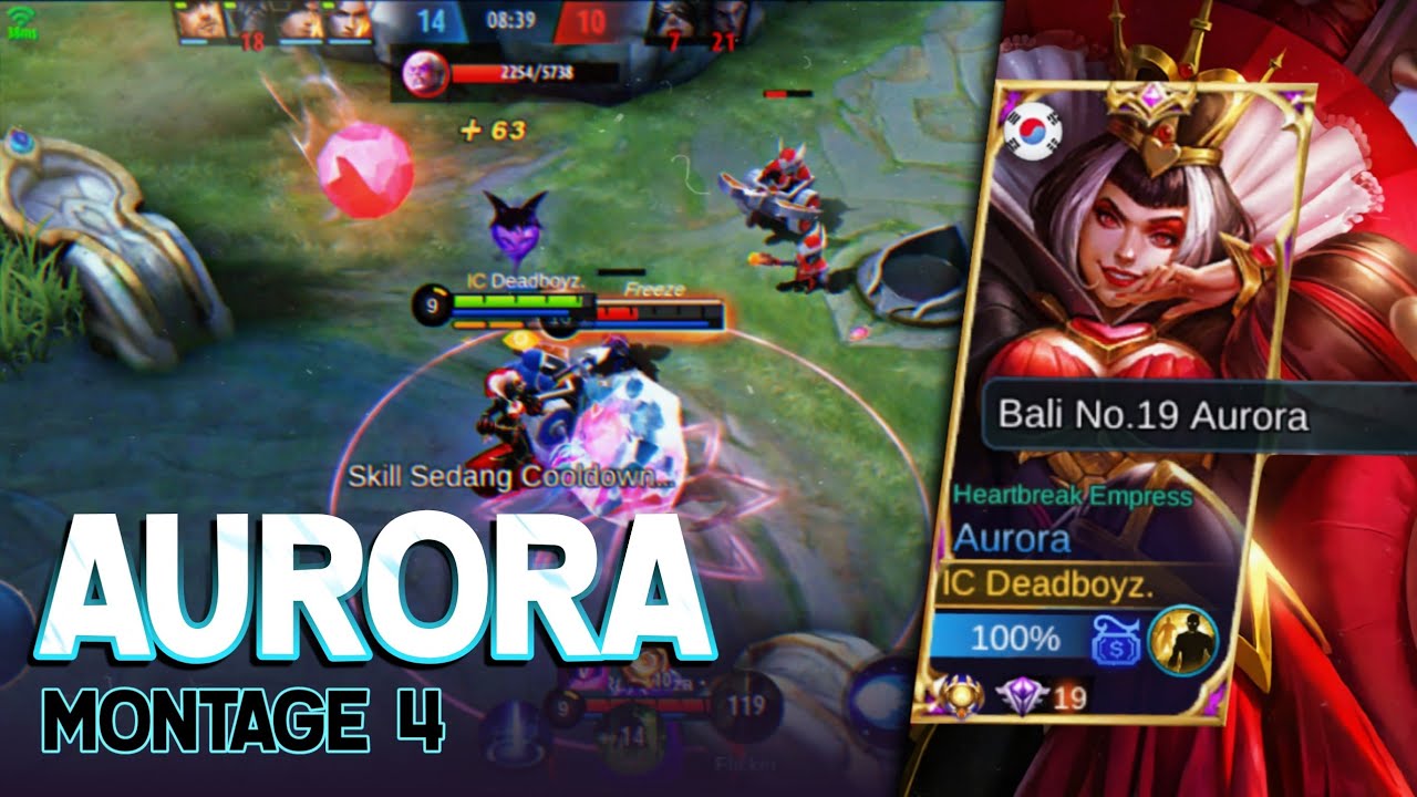 AURORA MONTAGE #4 | The Mage Killer | Mobile Legends