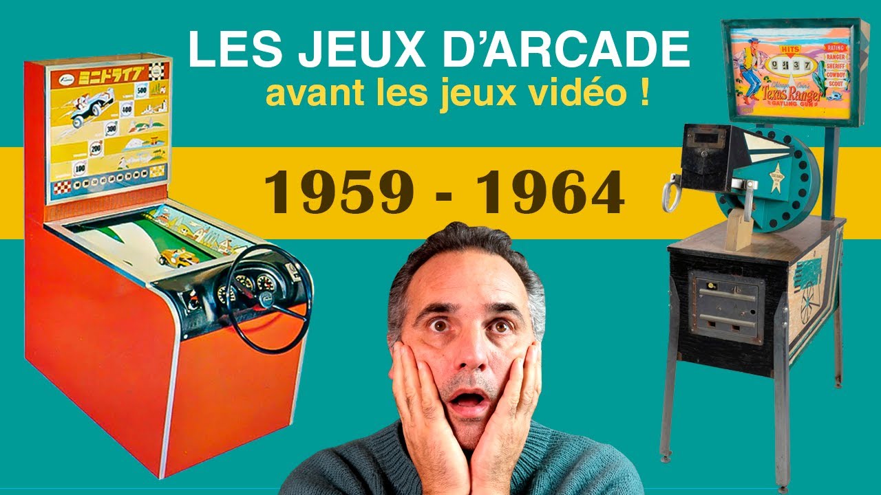 Les jeux d'arcade avant les jeux vid&eacute;o (1959-1964)