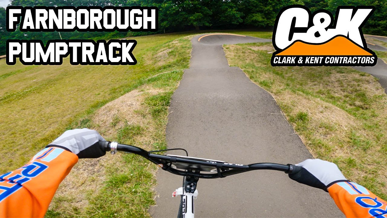 A VERY HOT PUMPTRACK SESSION! (Farnborough Pumptrack)