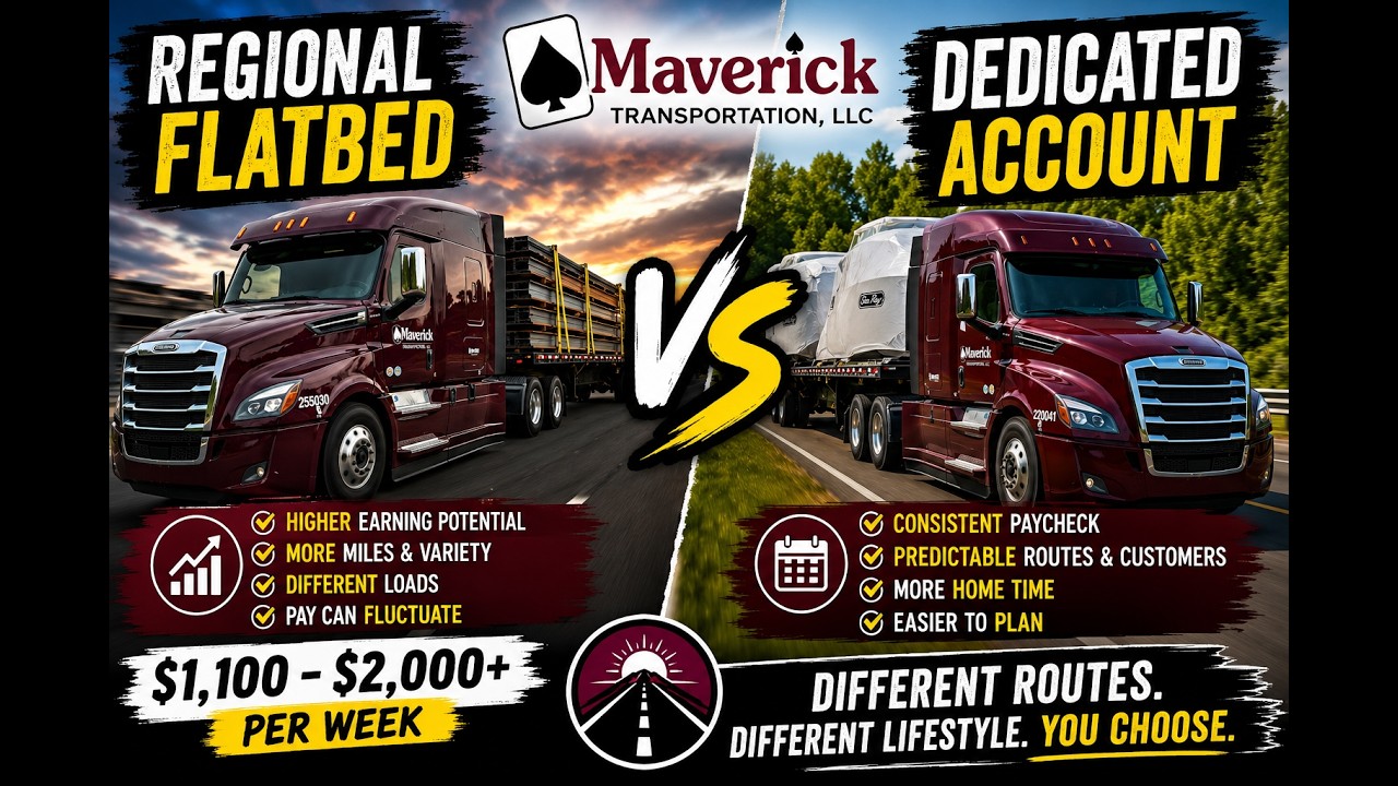ВЫДЕЛЕННЫЕ ИЛИ РЕГИОНАЛЬНЫЕ ПЕРЕВОЗКИ? ВСЯ ПРАВДА О MAVERICK TRANSPORTATION