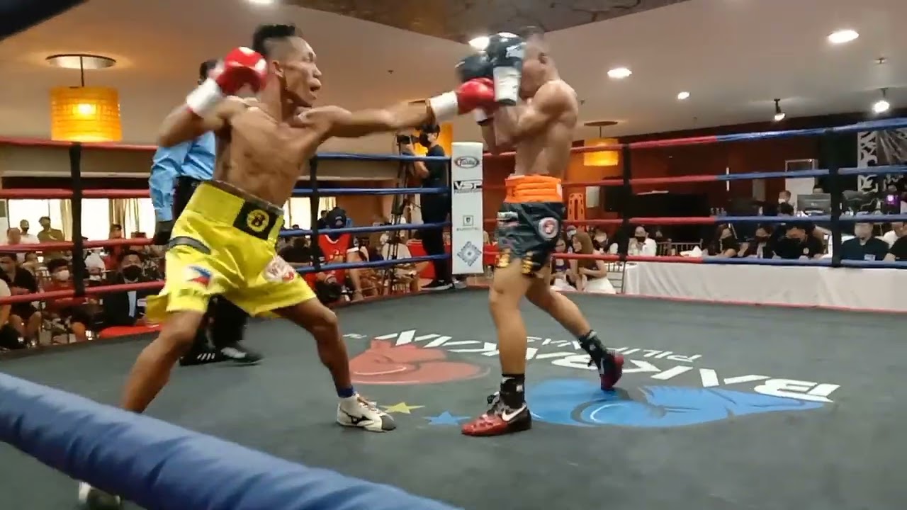 Lito Dante A.Ka Naruto Ng Pinas Vs Clyde Azarcon Apat Na Beses Pinabasak Lito Dante kalaban Tko 4rnd
