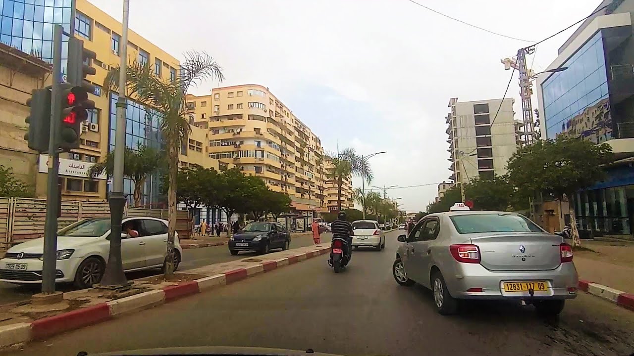 👍جولة ممتعة في شوارع مدينة البليدة 👍SCENIC DRIVE DOWNTOWN BLIDA2021👍