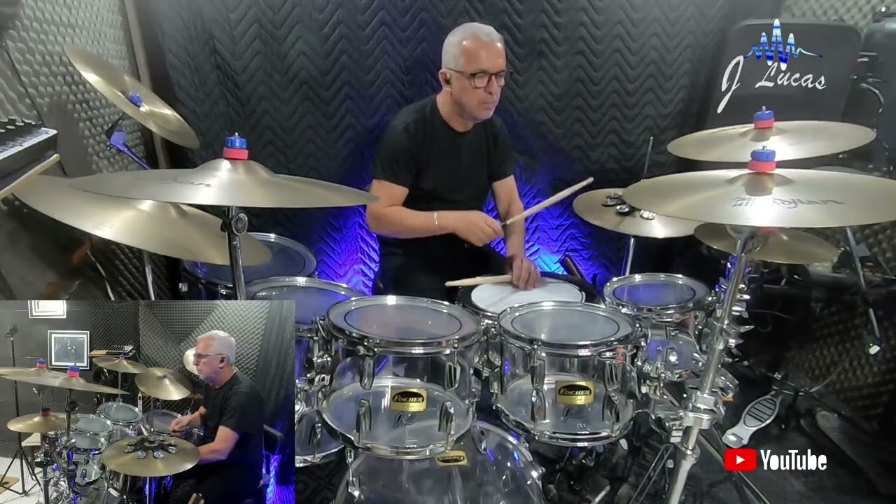 J Lucas Baterista - Alejandro Sanz - Corazón Partío -  Drum Cover