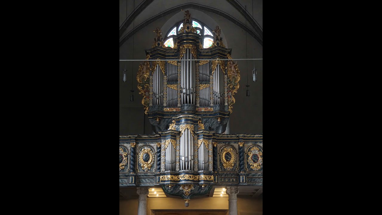 Orgel in Wuppertal- Beyenburg 3. Sonate in F von Carl Philipp Emanuel Bach (1714-1788)