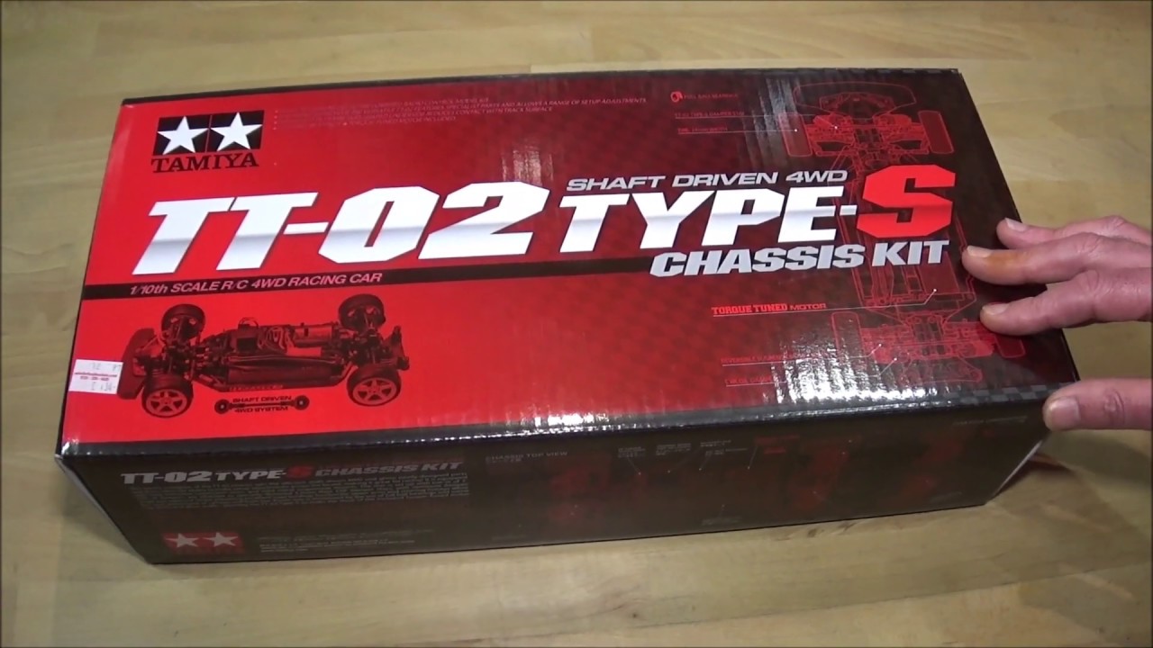 Распаковка и обзор набора Tamiya TT-02 Type-S