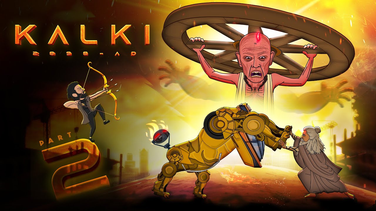 Kalki 2898 AD Part 2 || Kalli Boy Ka Chakravyuh || Animated Spoof || Cartoon Smash