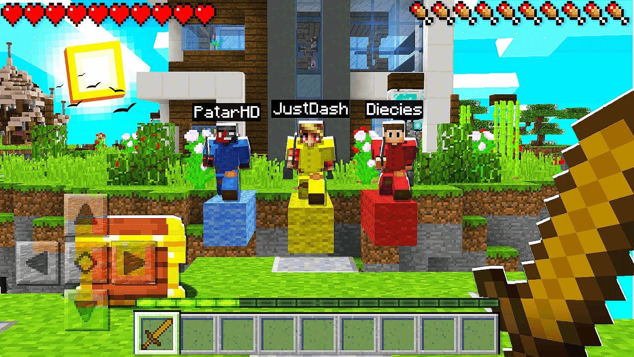 You Won't BELIEVE The Outcome of This... (Minecraft Youtuber Treasure Wars)