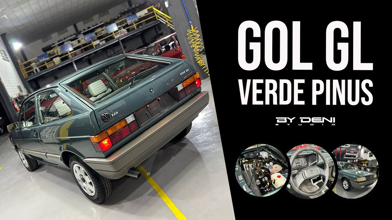 Gol GL Verde Pinus: mais simples, porém completo!