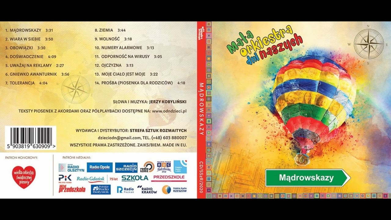 Wolność - Mała Orkiestra Dni Naszych (dla dzieci) Płyta 