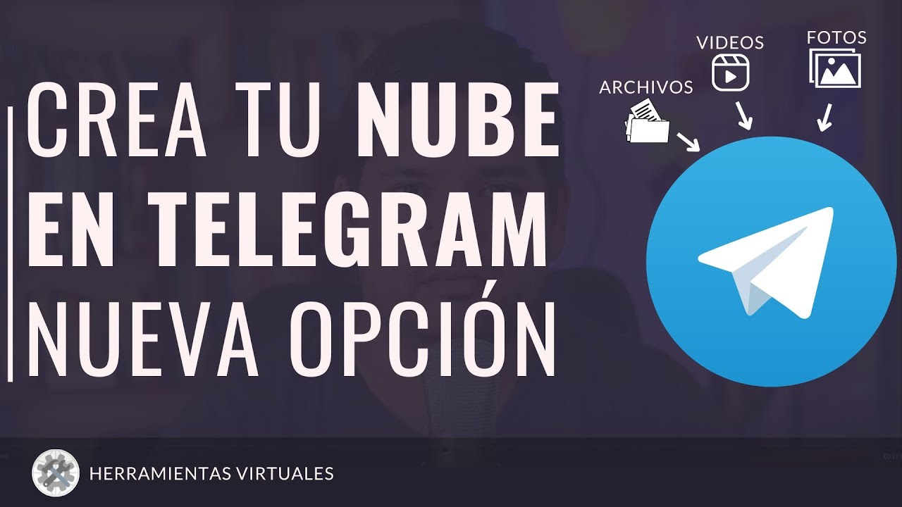 Guardar archivos en la NUBE de TELEGRAM en Temas de Grupos