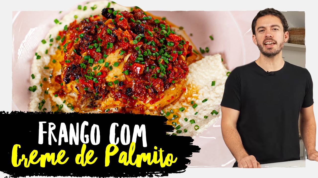 FRANGO ASSADO C/ CREME DE PALMITO PRÁTICO :: UNDERCHEF