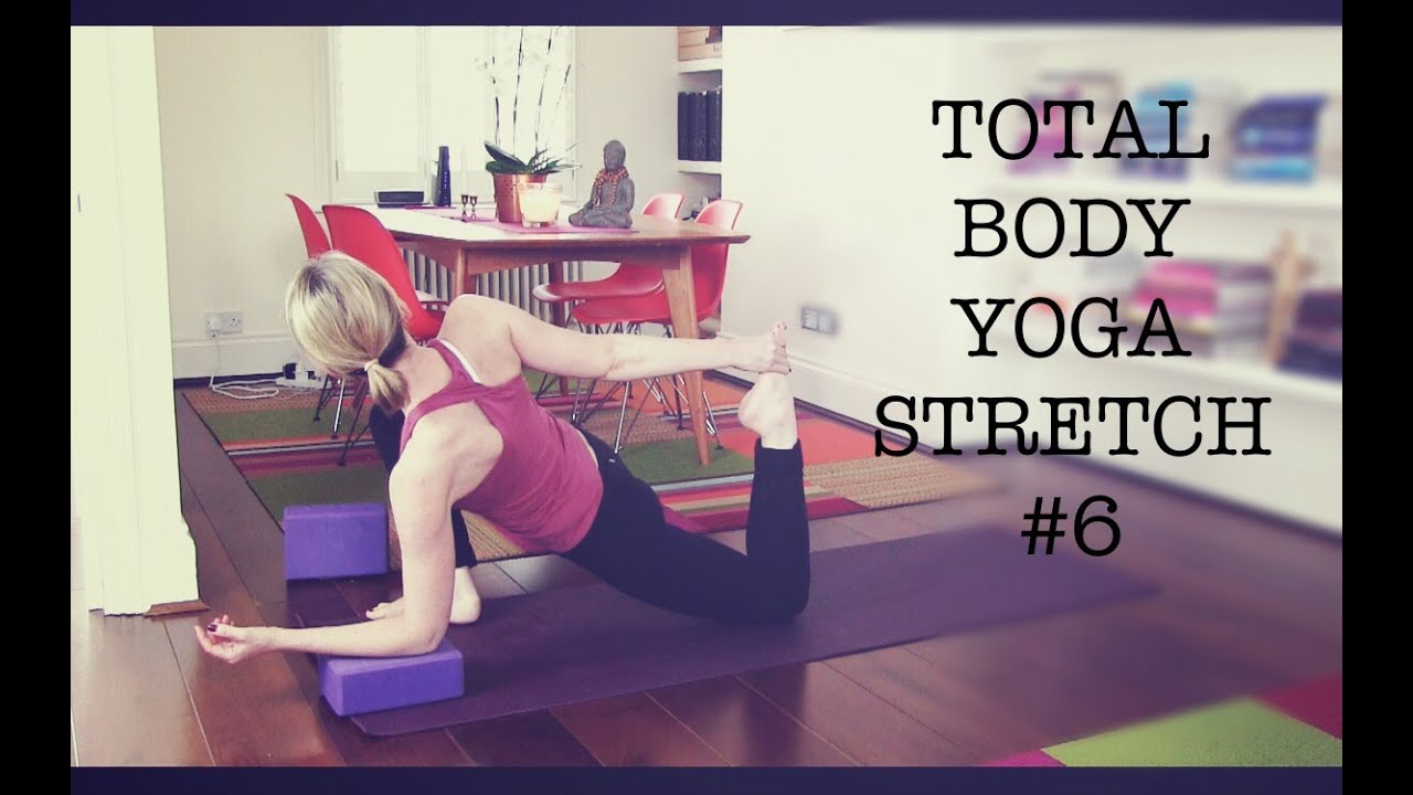 25 min Total Body Yoga Stretch #6 | post-workout, open hips, upper body