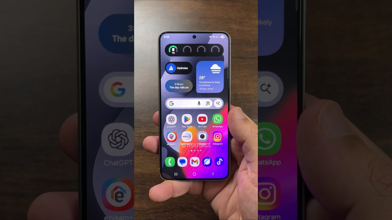 Samsung Animation Chaging Feature🔥❤️