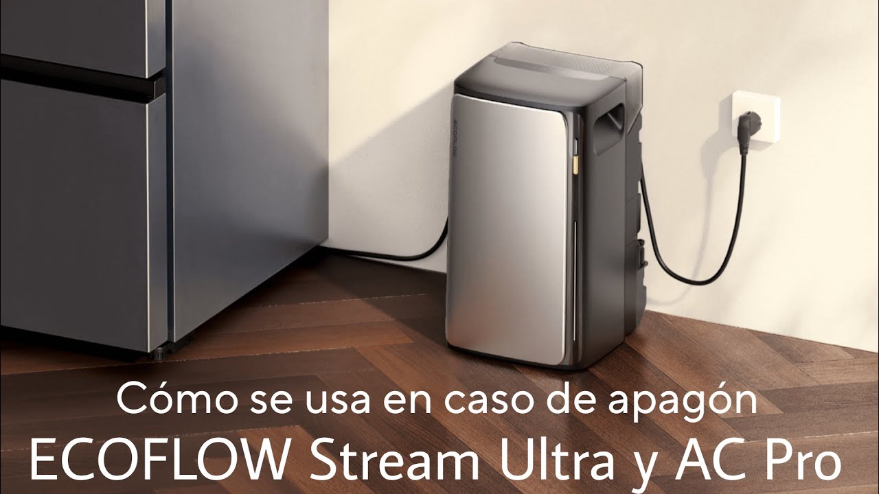 CÓMO CONECTAR A TU VIVIENDA 🔌🏠 CUALQUIER UNIDAD ECOFLOW STREAM 🔋 EN CASO DE APAGÓN