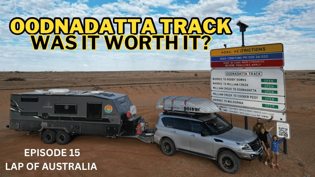 The iconic Oodnadatta Track! Travelling Australia in our Y62 Patrol